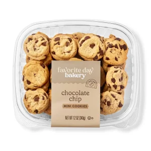 Favorite Day Mini Chocolate Chip Cookies Sweet Snack