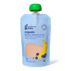 Good & Gather Organic Banana Blueberry Oat Baby Food