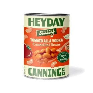 Heyday Canning Saucy Tomato Alla Vodka Cannellini Beans