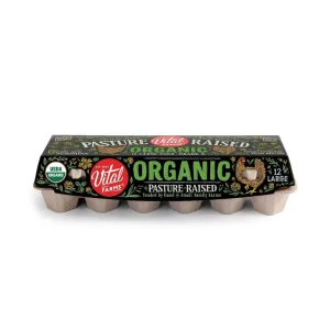 Vital Farms Organic Pasture Raised Grade Eggs Organic Large