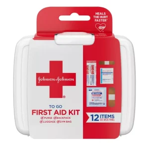 Johnson & Johnson First Aid To Go! Portable Mini Travel Kit