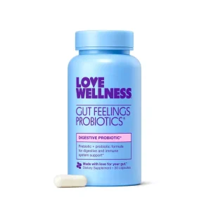 Love Wellness Gut Feelings Probiotics for a Healthy Gut & Immunity