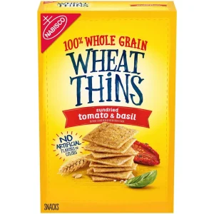Wheat Thins Sundried Tomato & Basil Wheat Cracker Snacks