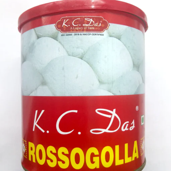 KC Das Magic of Bengal Canned Rossogolla (20 pcs) Shipped PAN India